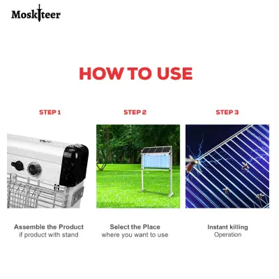 Solar Insect Killer for Outdoors 40w