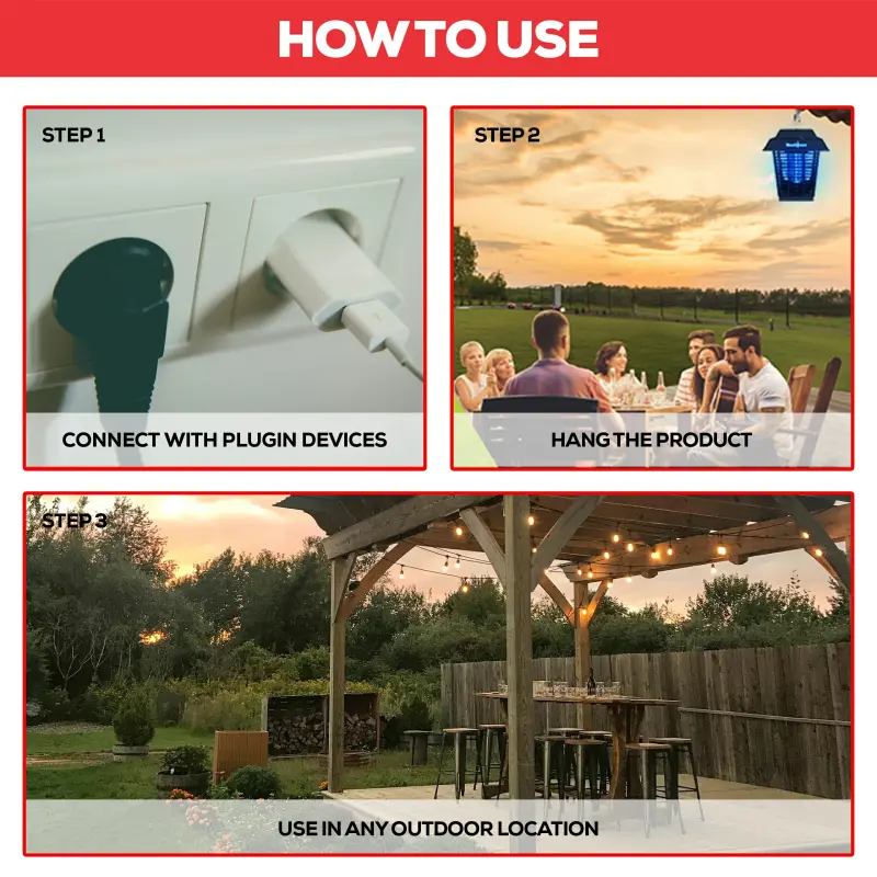 MOSKITEER Insect Trap GL 2A Indoor/Outdoor