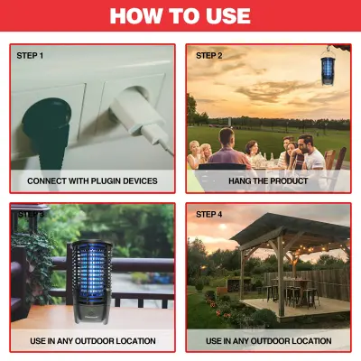 Moskitrap Mosquito Killer Lamp | Bug Zapper | GM08