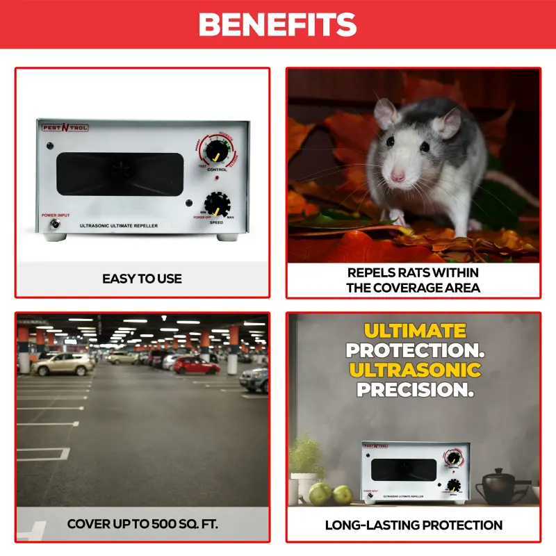 PNT1100+ Ultrasonic Ultimate Repeller