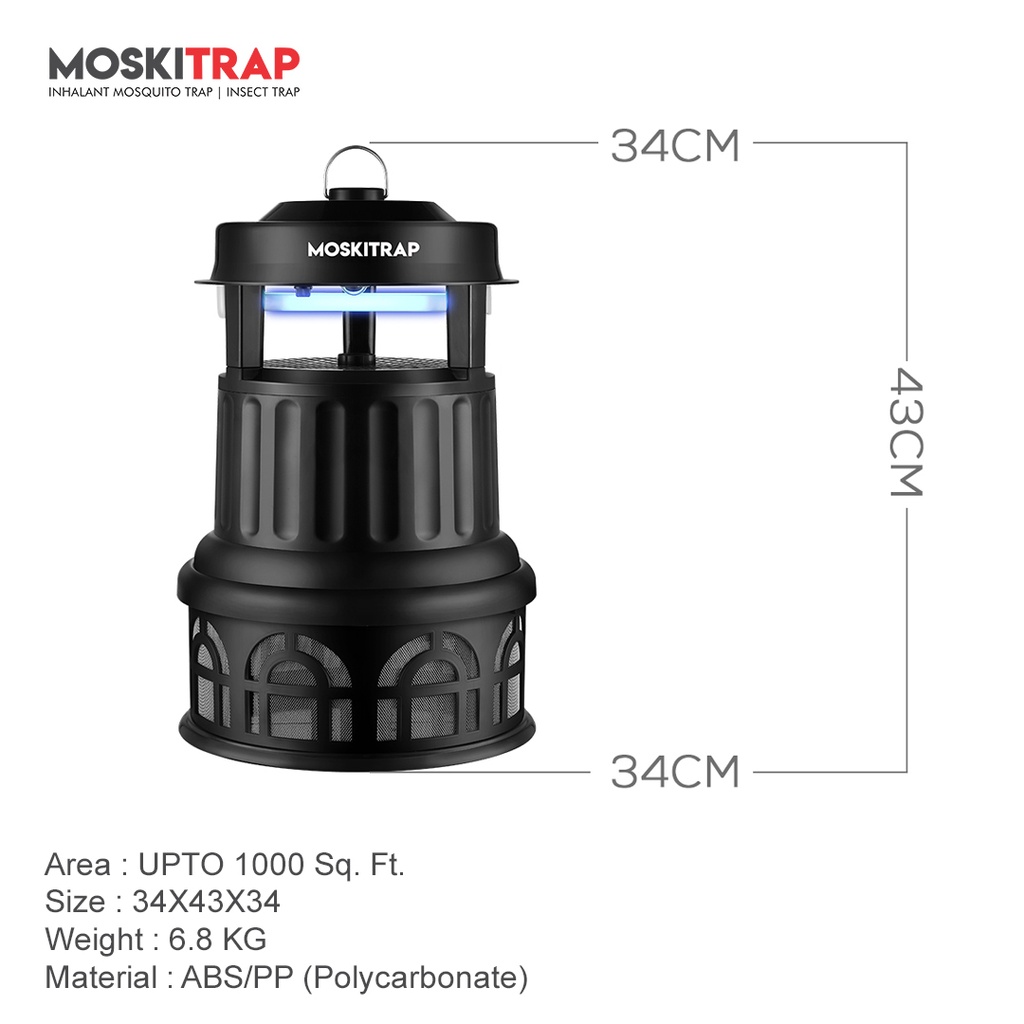 10380C Grey M928XL Mosquito Trap Outdoor Mega